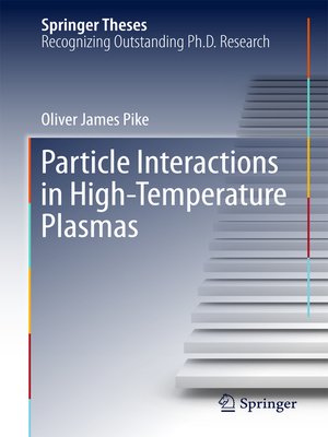 cover image of Particle Interactions in High-Temperature Plasmas